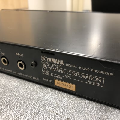 Yamaha  SPX50D image 4