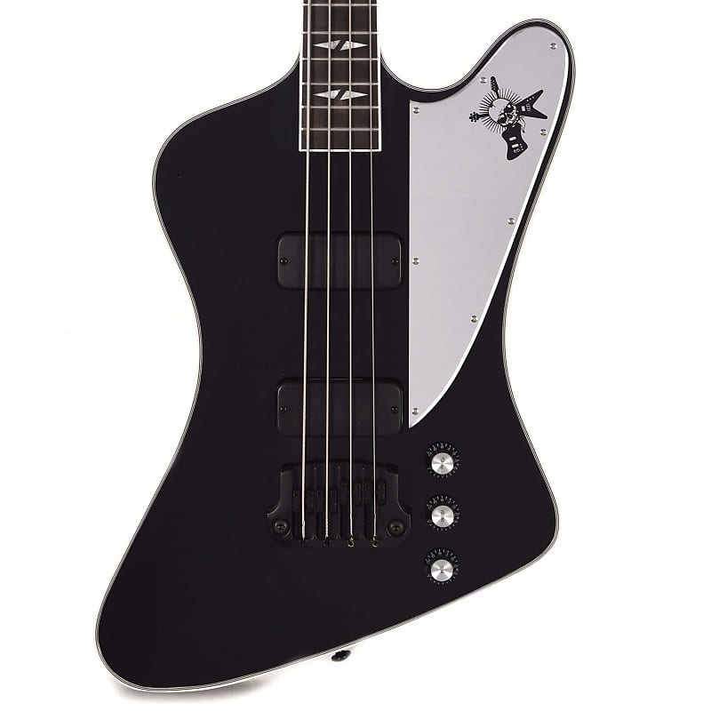 Gibson Gene Simmons Signature G2 Thunderbird 4-String Bass - Ebony image 1