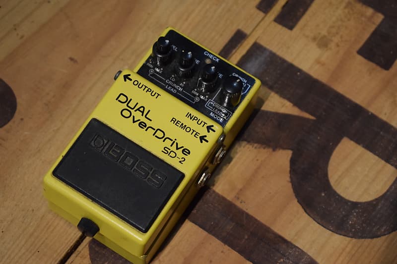 Boss SD-2 Dual OverDrive Yellow | Reverb Portugal