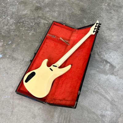 Yamaha  RBX Bass guitar c 1980’s Cocaine white original vintage MIJ Japan image 15