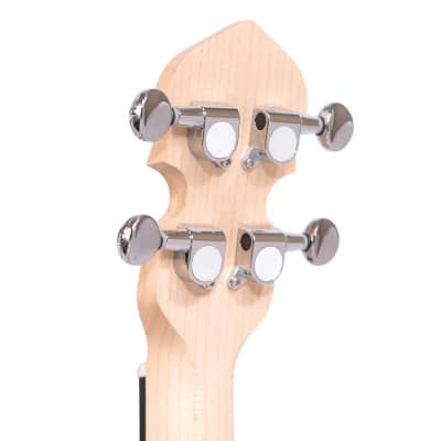 Gold Tone Little Gem Acrylic Concert Banjolele - Ruby image 7