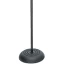 On-Stage Round Base Mic Stand - Black