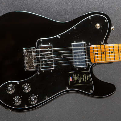 Fender American Vintage II 1975 Telecaster Deluxe - Black for sale