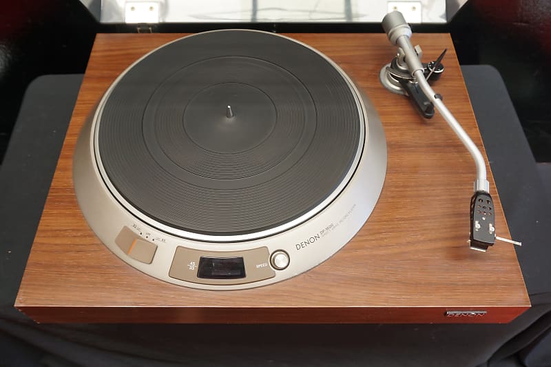 Denon DP-1600 Vintage Two Speed Manual Direct Drive Record Player - 100V