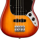 Fender Player Mustang Bass PJ Bass Guitar, Maple Fretboard, Sienna Sunburst