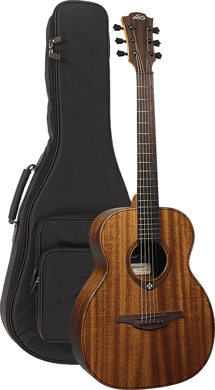 Lag Travel-KA | All-Khaya Travel Guitar with Gig Bag. New with Full Warranty! image 1