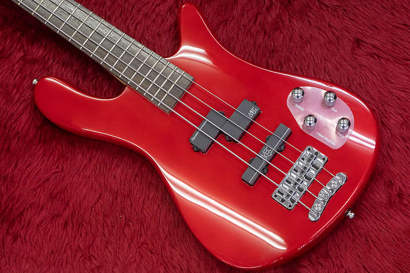 Warwick Rock Bass Streamer LX4 High Polish Metallic Red #RB F