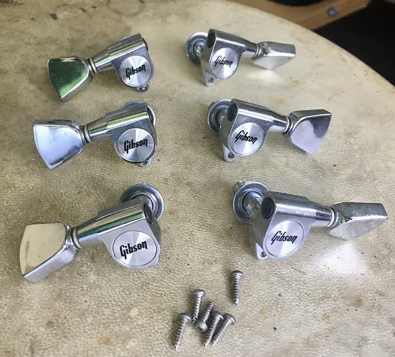 Vintage Gibson Guitar Tuners Tuning Heads Reverb