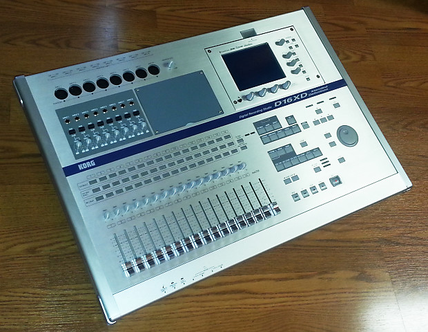 Korg D16XD 16 Track Digital Recording Studio Nice! | Reverb