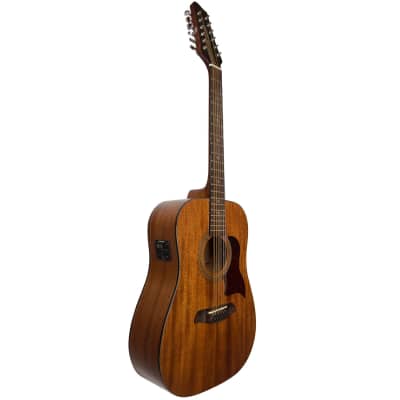 Sawtooth Mahogany Series 12-String Acoustic-Electric Dreadnought Guitar image 6