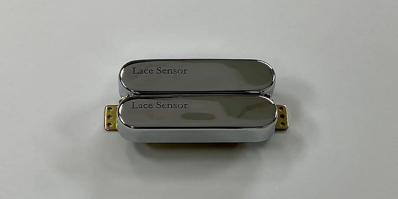 Lace Sensor Dually Gold-Gold Humbucker - Chrome | Reverb