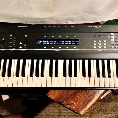 Ensoniq ESQ-1 Wave Synthesizer (Metal, with Stand) image 1