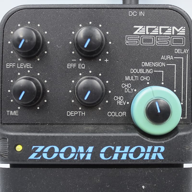 Zoom 5050 Choir Made in Japan Guitar Effect Pedal 000326