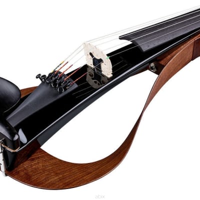 Yamaha YEV-105BL Electric Violin, 5-String Black image 3