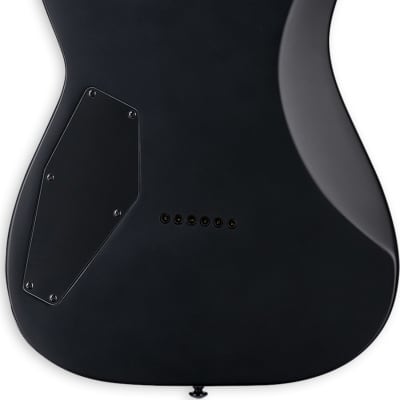 ESP LTD M-201HT Electric Guitar, Black Satin image 3
