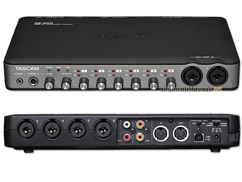 TASCAM US-600 TASCAM US-600 オーディオインターフェイス US