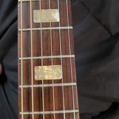 1970’s Made in Japan Prairie Hummingbird style acoustic guitar  - Natural wood image 10