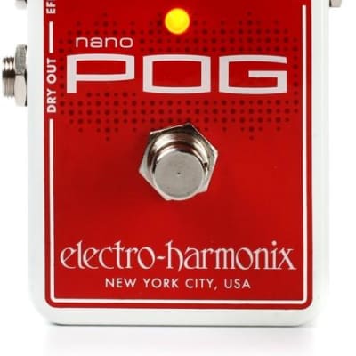 Electro-Harmonix Nano POG Polyphonic Octave Generator for sale
