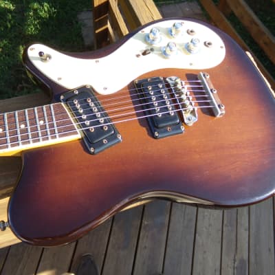 Mosrite Stereo 350,  ca. 1973, dark brown sunburst, excellent condition, appears all original image 1