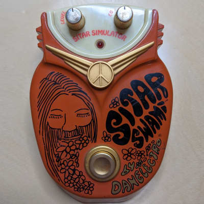 Danelectro Sitar Swami 2000s - Orange for sale