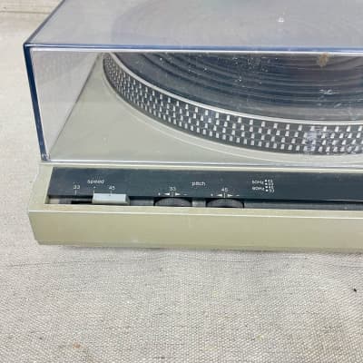 Technics SL-210 1988 Turntable Record Player Vinyl Project Needs Repair image 2