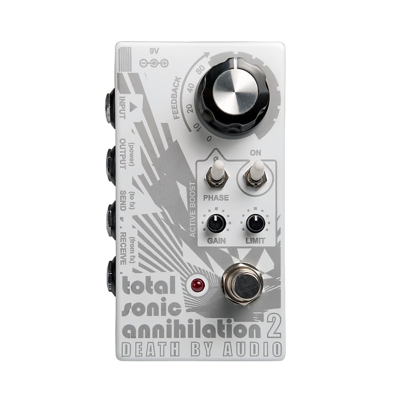 Death By Audio DBA Total Sonic Annihilation 2 Feedback Looper Effects Pedal image 1
