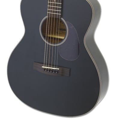Aria 101-MTBK OM Orchestral Model Spruce Top Mahogany Neck Rosewood Fingerboard Acoustic Guitar image 3