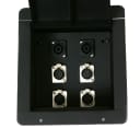 Elite Core Recessed Floor Box with 4 XLR & 2 Speakon Plugs FB4-SP