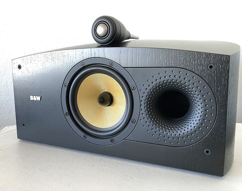 B&amp;W (Bowers &amp; Wilkins) NAUTILUS HTM2 Center Channel Home Theater Speaker  			