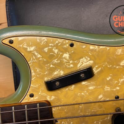 1967 Fender Mustang Bass Daphne Blue image 18