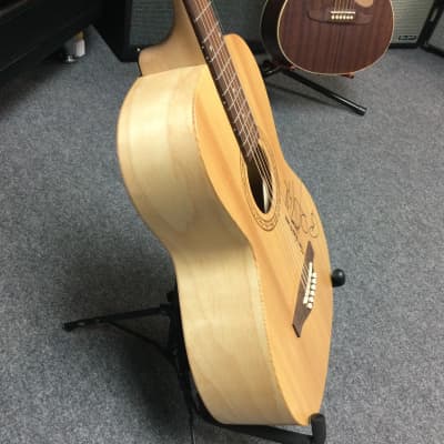 Norman Expedition Nat Solid Spruce Parlor SG with Washboard