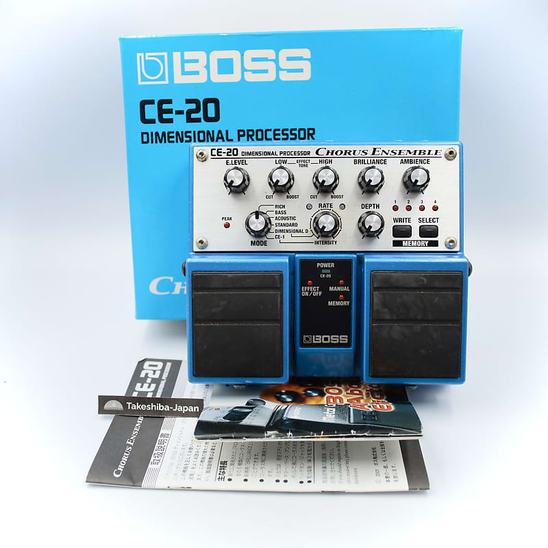 Boss CE-20 Chorus Ensemble Dimentional Processor With Original Box Guitar  Effect Pedal AW31261