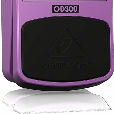 Behringer - OD300 - Overdrive and Distortion Stompbox Effect Pedal image 1