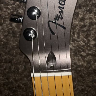 Fender Aerodyne Telecaster Electric guitar made in Japan dolphin gray fender gigbag image 2