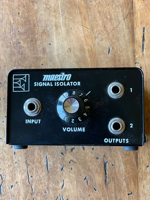 Maestro SI-G1 Single Signal Isolator 1973 | Reverb