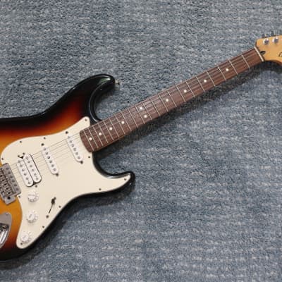 2010 Fender Stratocaster Mexico MIM Sunburst HSS Special Edition Electric Guitar Strat No Whammy Bar Comes With Soft Case Very Clean for sale
