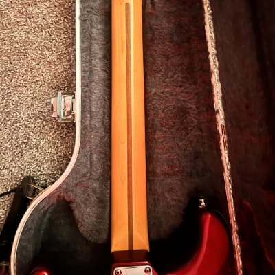 1995 Fender Strat Plus Deluxe with Rosewood Fretboard Crimson Burst image 9