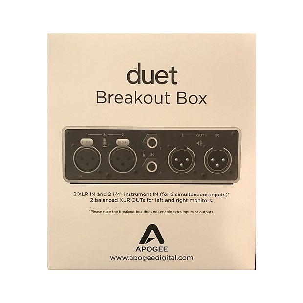 Apogee Digital Duet Breakout Box