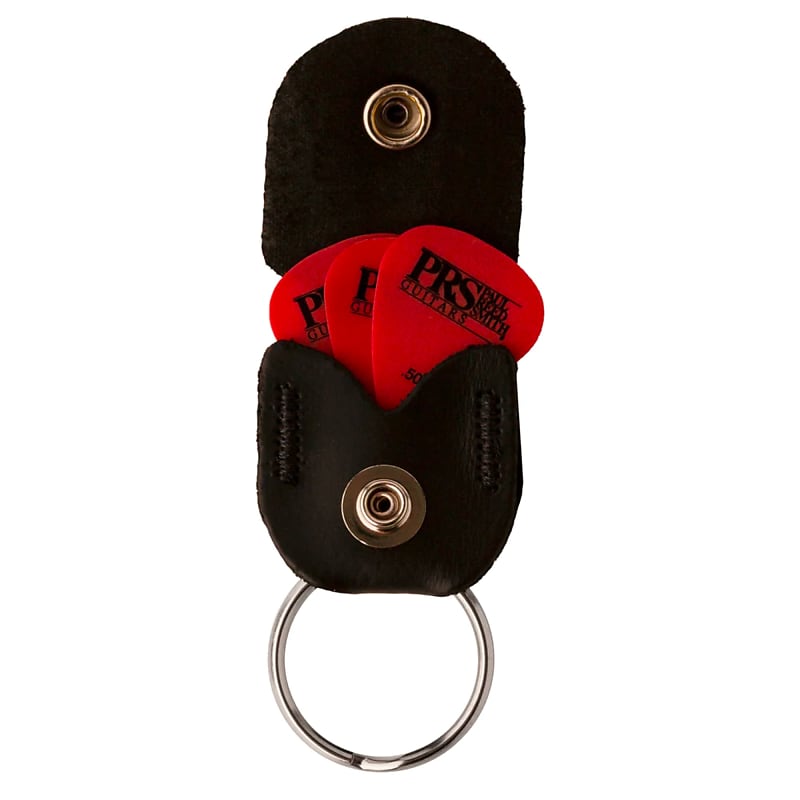 Taylor Key Ring w/Pick Holder - Black