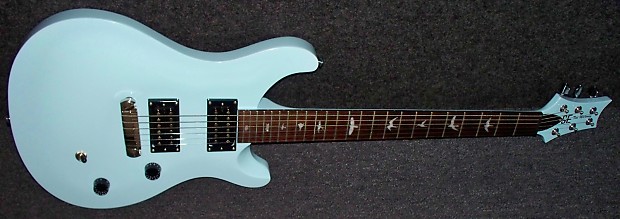 New PRS SE Tim Mahoney Baby Blue | Reverb