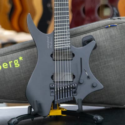 STRANDBERG Boden Metal NX 7 Tremolo Black Granite image 1