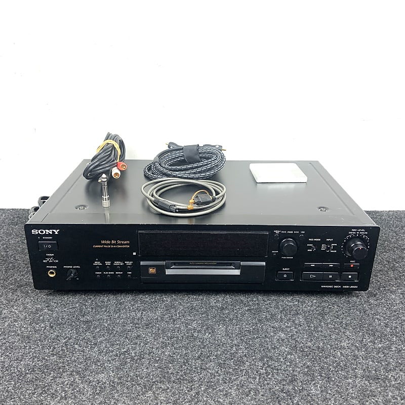 Sony MDSJB920 Minidisc Recorder Deck Reverb
