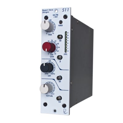 Rupert Neve Designs 511 500-Series Mic Pre with Silk image 2