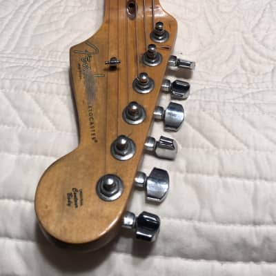 Fender Stratocaster  2014 White/Relic image 5