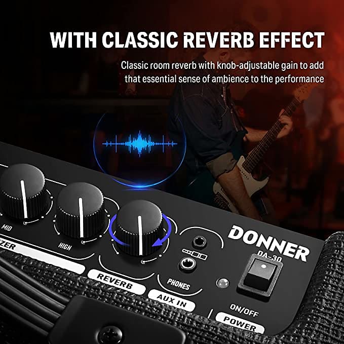 Donner DA-30 Amplifier 30W 2022 Black | Reverb