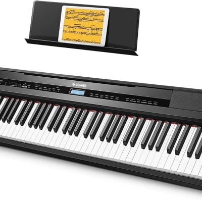 Donner DEP-20 Digital Piano 88 Weighted Keys, Hammer Action, Full Size Electric Piano Keyboard with Sustain Pedal for Beginners, Simulated Real Piano Touch image 1