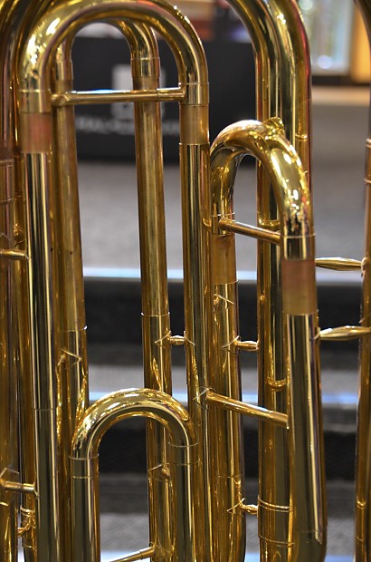 Dynasty M875 Convertable Marching Tuba | Reverb