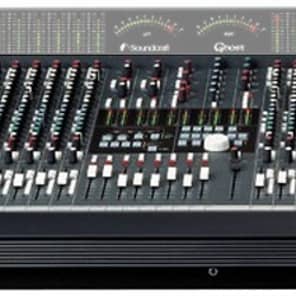 Super-modified Soundcraft Ghost 32 Ch Mixing Console w/ meter-bridge and rebuilt PSU image 1