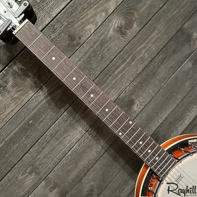 Danville BJ-06 24 Bracket 6-String Resonator Banjo Banjitar Guitar image 9