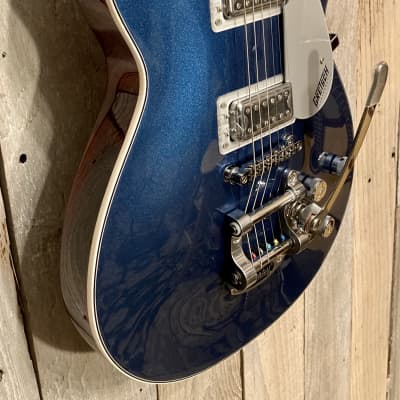 Gretsch G5230T Electromatic Jet FT , Bigsby  Aleutian Blue, Help Support Brick & Mortar Music Shops image 3